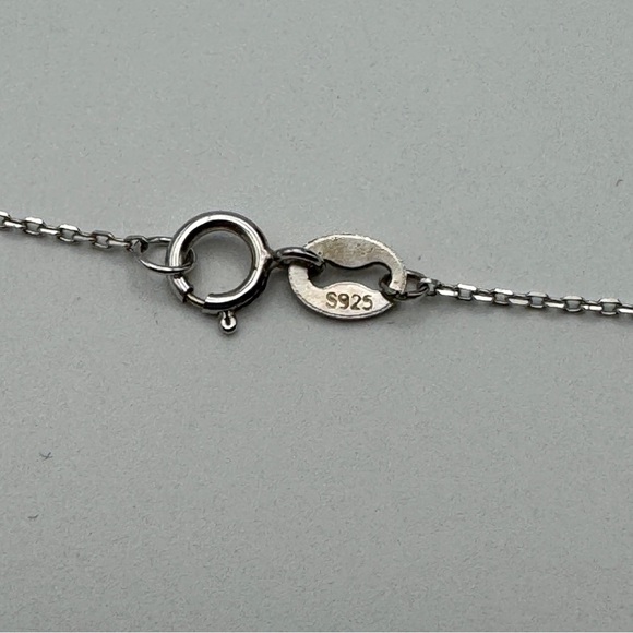 Sterling Silver Tree of Life Necklace 17” Chain .5” Pendant - Picture 4 of 6